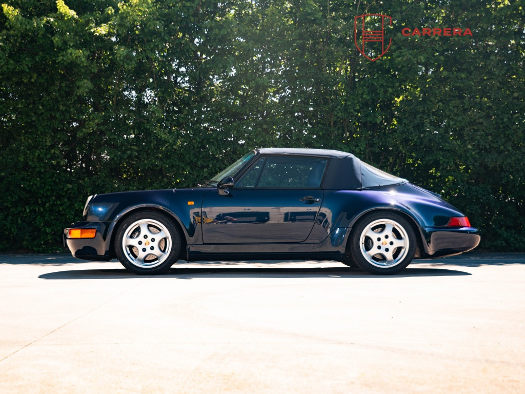 Porsche 911 Cabrio 964 WTL Cabrio 3.6 TurboLook / Triple blue / Top condition 53061065-1.jpg | Carrera Sport Classics