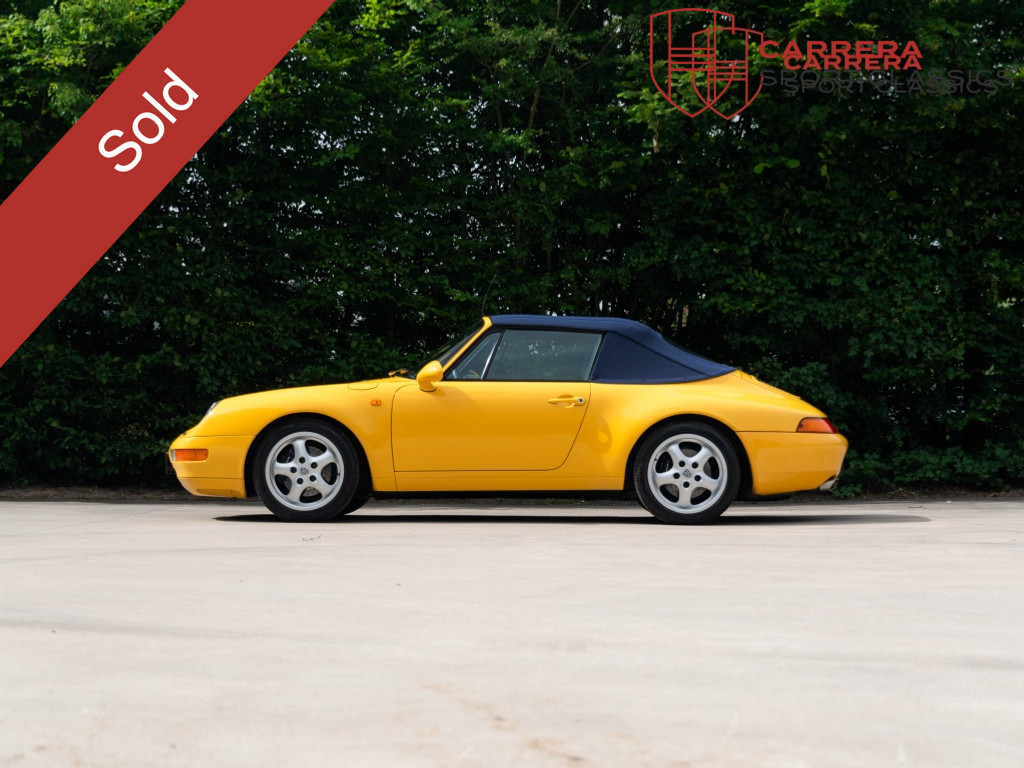 Porsche 911 Cabrio 993 C2 Varioram+G50/21! 3.6 / Speed yellow+nightblue/ unique top history 53149913-0.jpg | Carrera Sport Classics