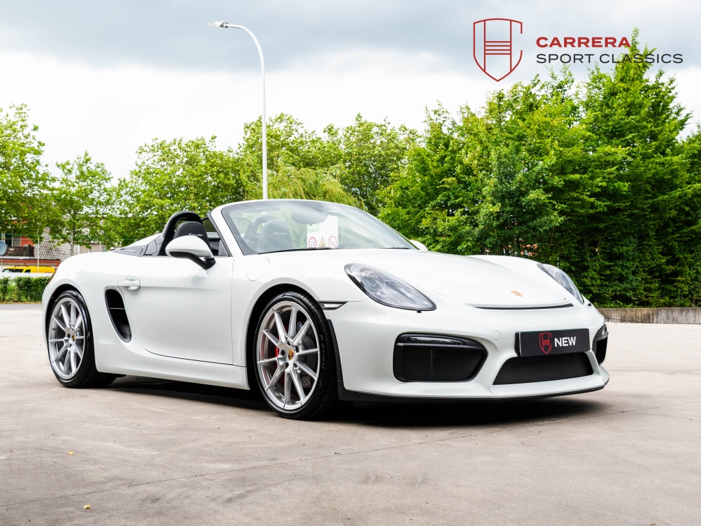 Porsche Boxster Spyder 981 3.8 / low mileage / like new 53916706-4.jpg | Carrera Sport Classics